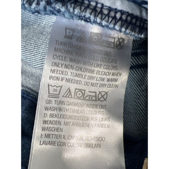 All Worthy Hunter McGrady Tall Signature Stretch Jeans Medium Wash T 6 8 10 - Picture 6 of 9